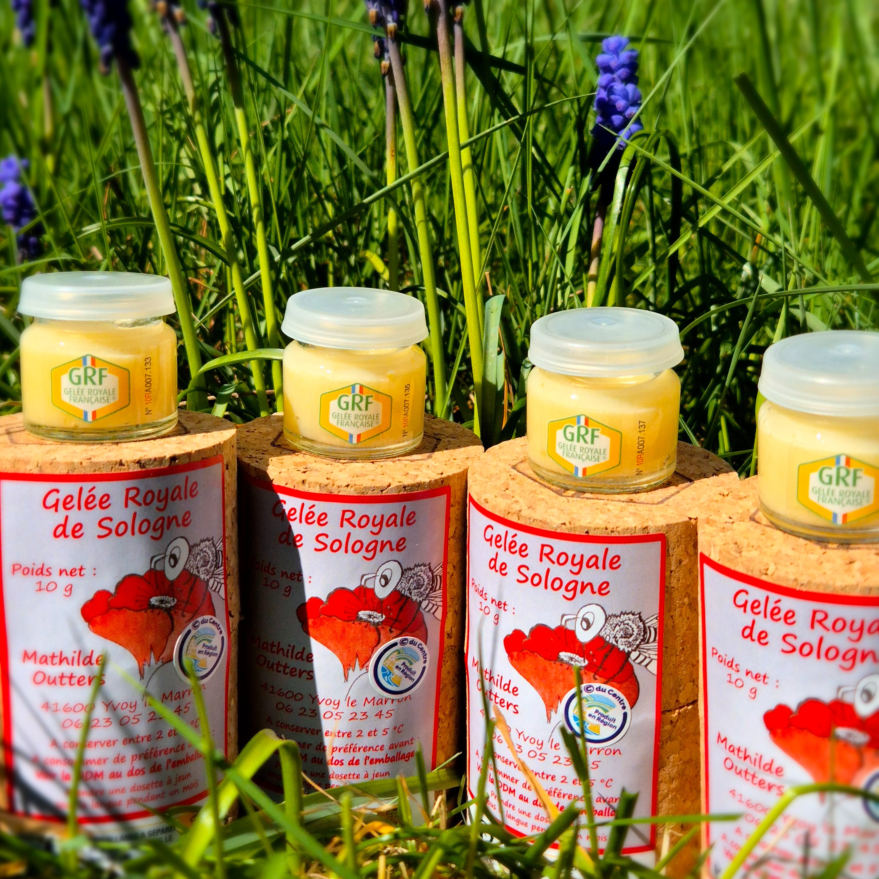 4 Pots De 10 G Dans 4 Coffrets Liège - 40g