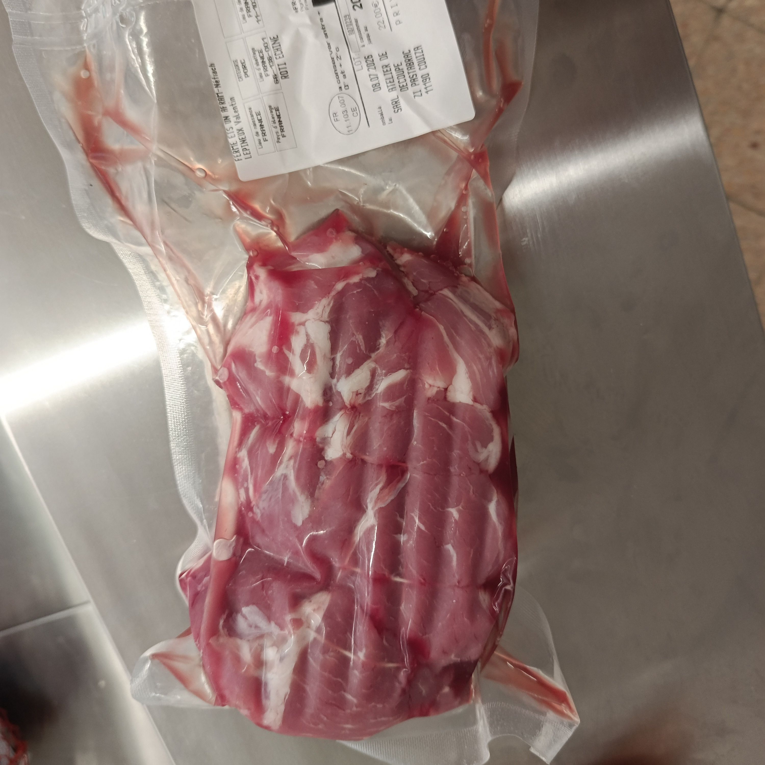 RÔTI ÉCHINE - AFRAM - 0,25kg