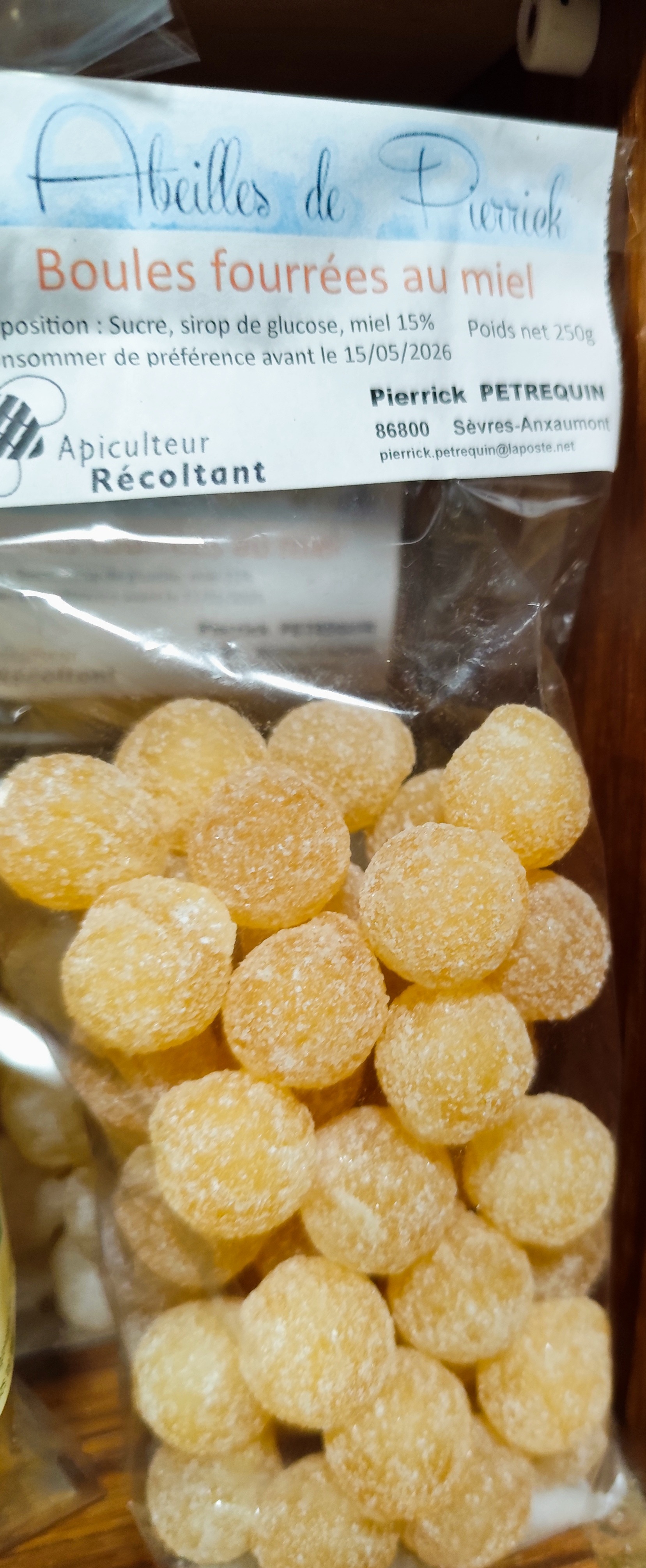 Bonbons aux Miel 250GR