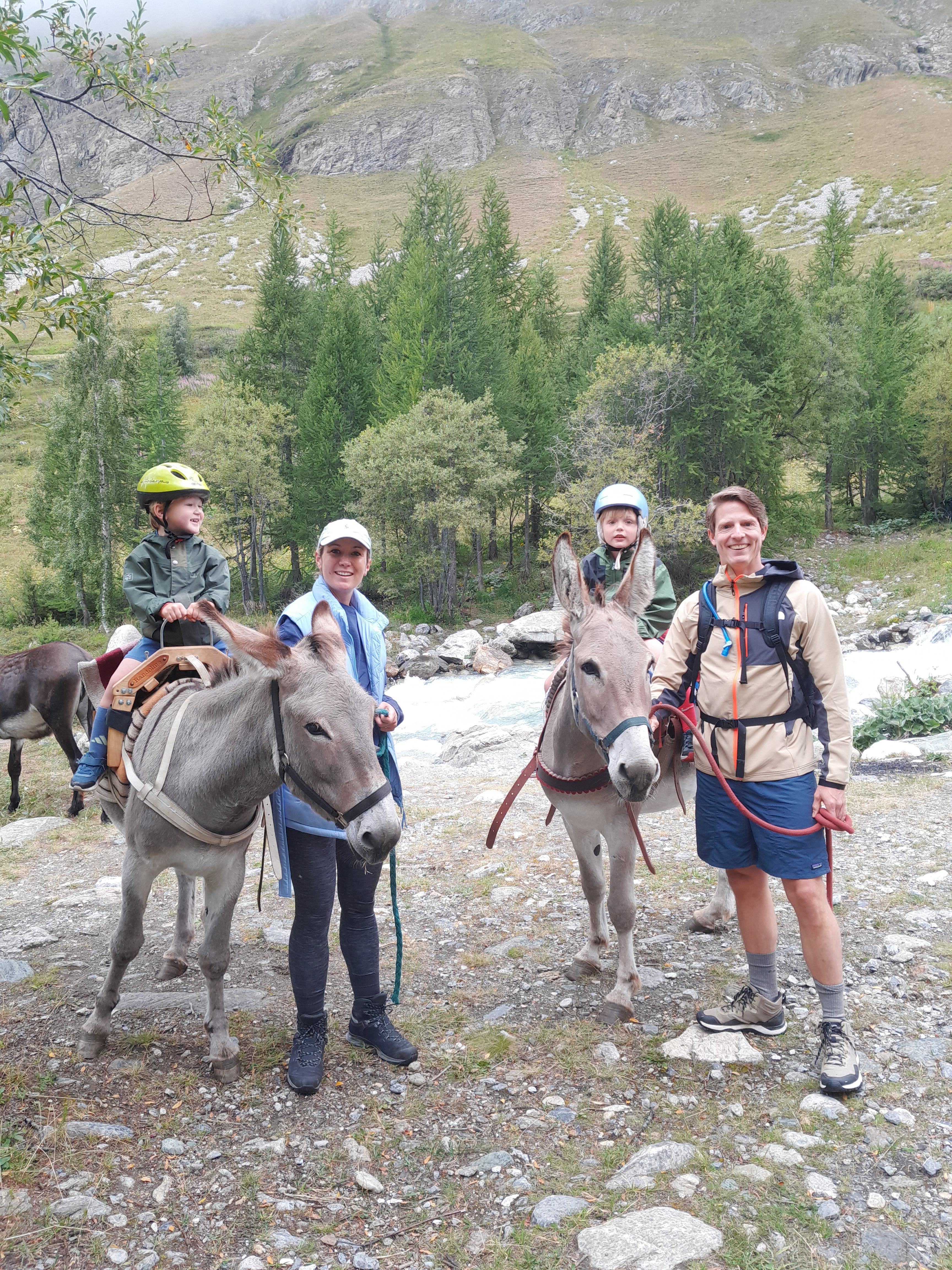 balade avec les ânes 3h