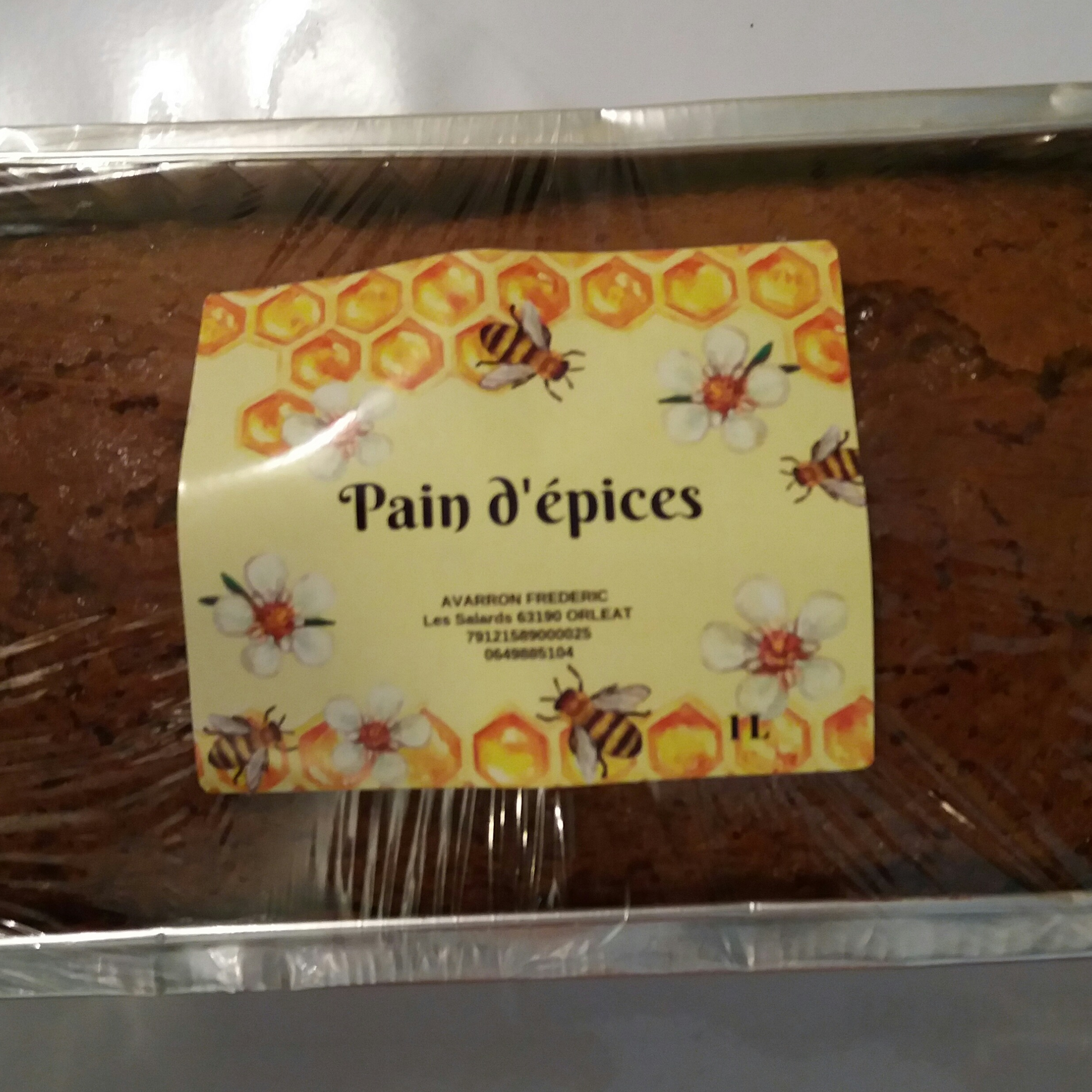 Pain d'épices "maison"
