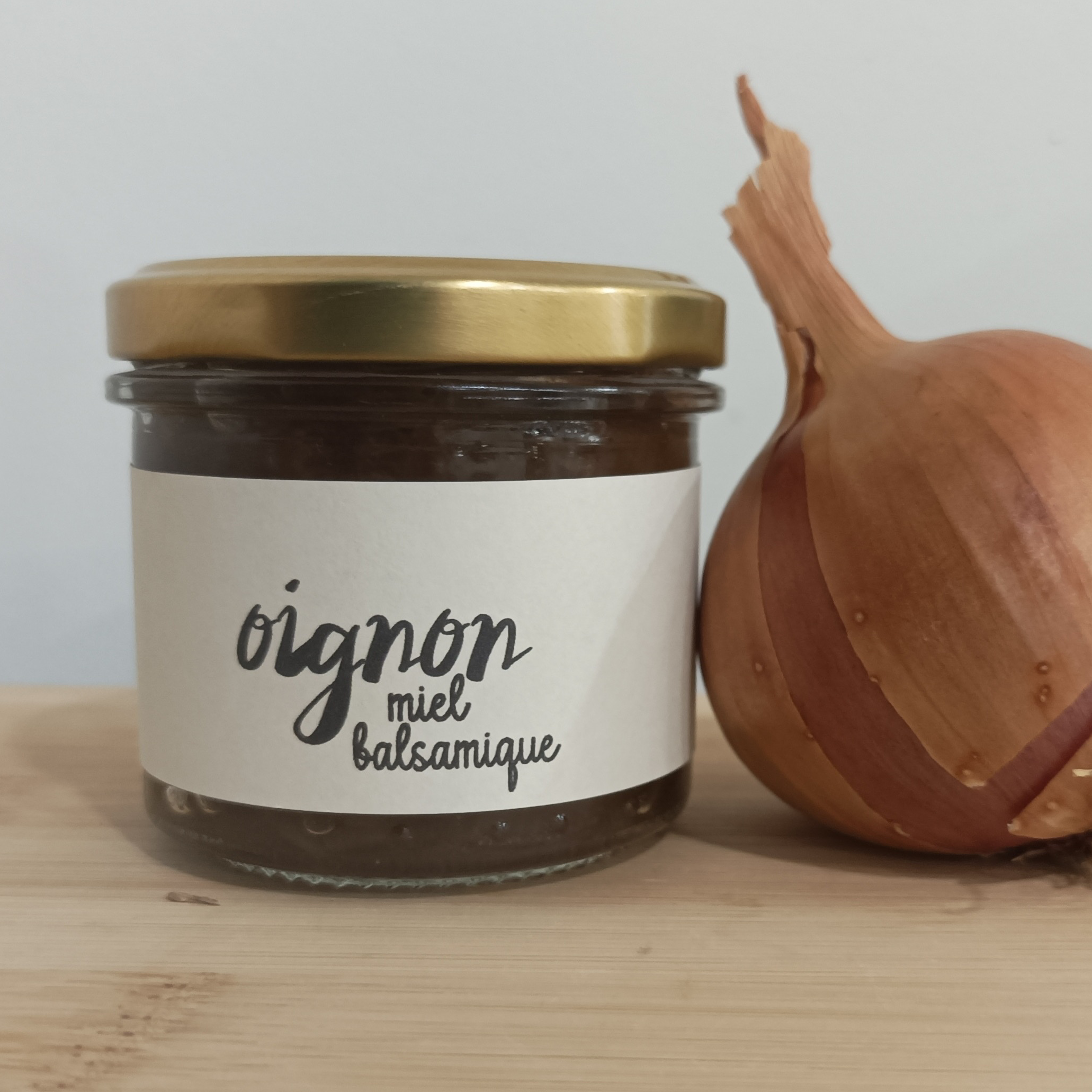 CHUTNEY OIGNONS MIEL BALSAMIQUE - 120g