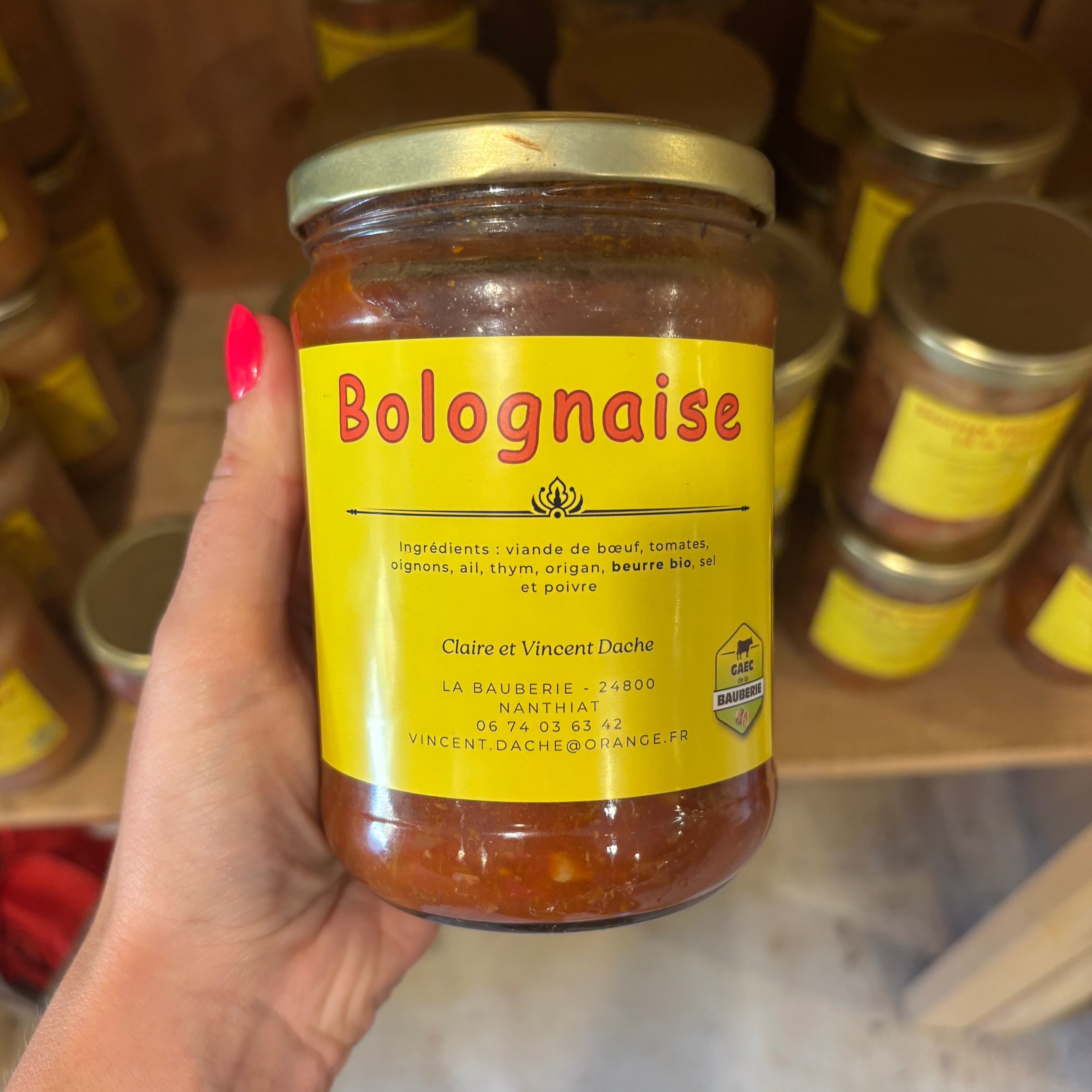 Bolognaise (converve) - 500g