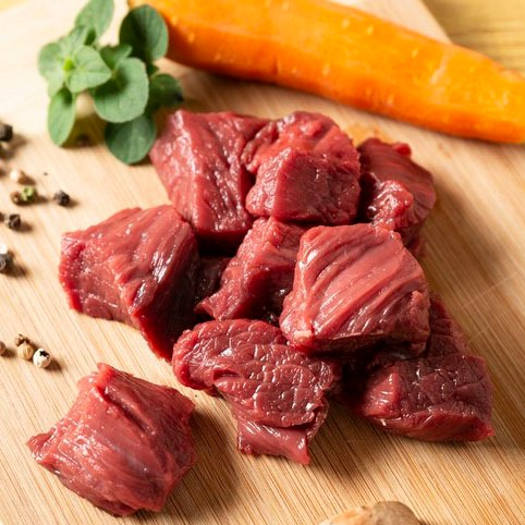 Viande À Fondue De Cerf - 5 Pers - 1kg