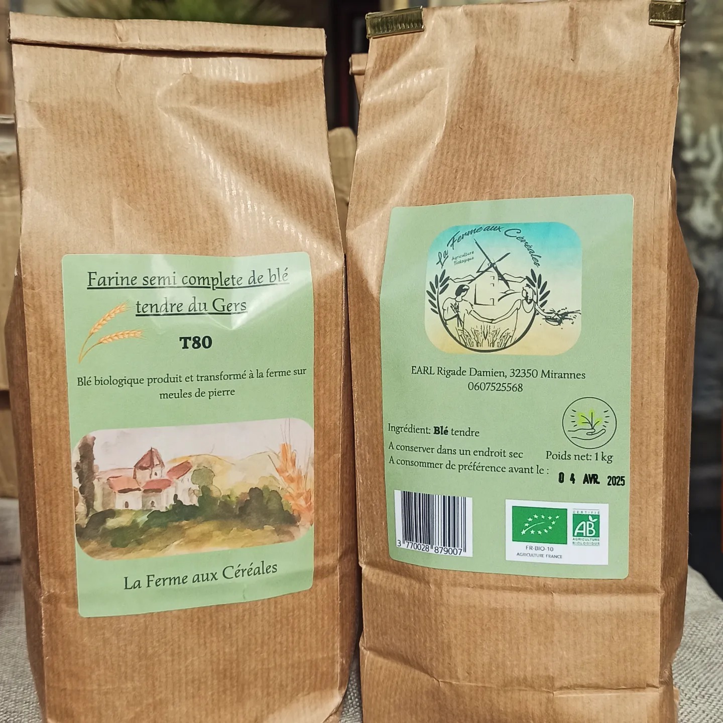 FARINE BLANCHE (T80) - 1kg