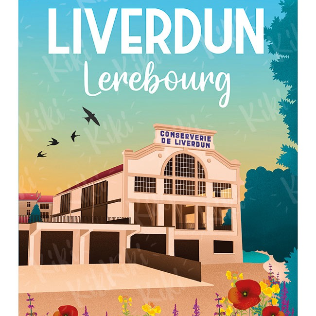 AFFICHE LIVERDUN "LEREBOURG"
