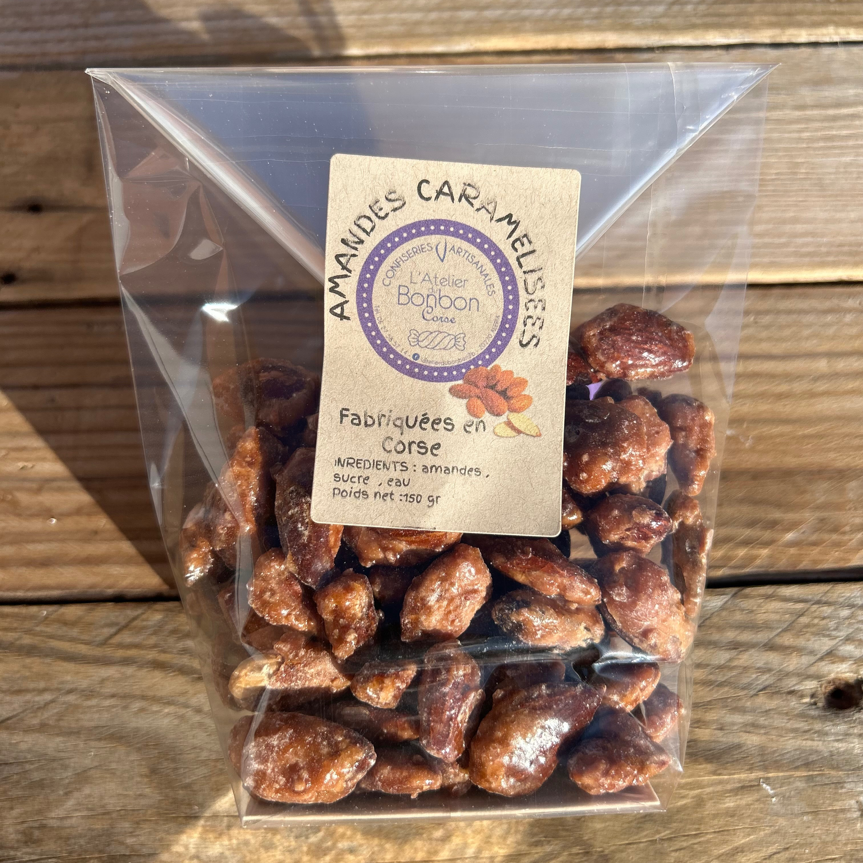 Amandes caramélisées - 150g
