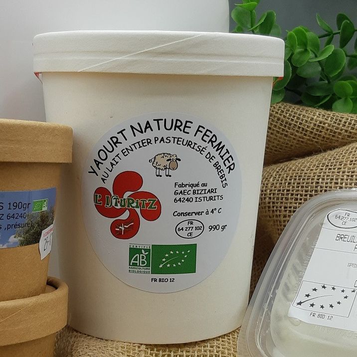 Yaourt 1kg - 1kg