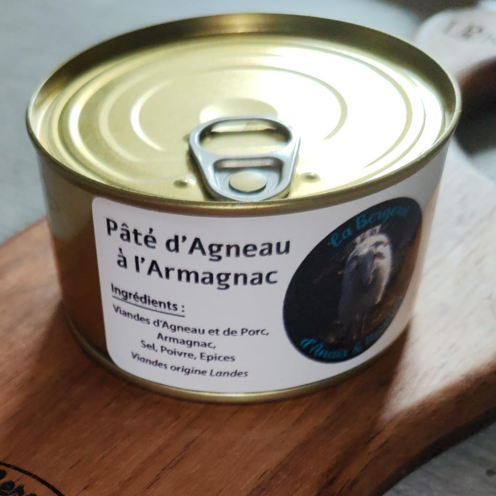 Paté d'agneau à l'armagnac - 190g