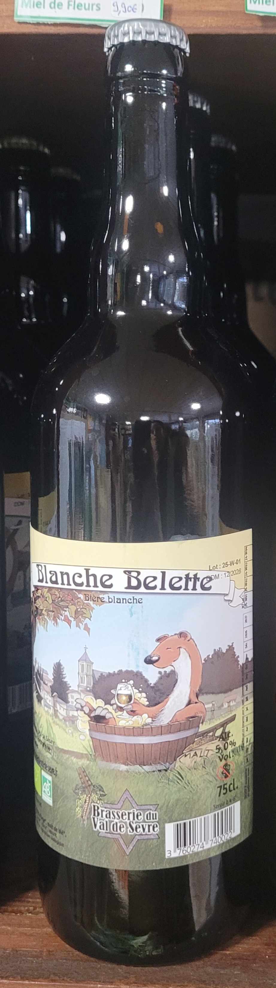 Bière Blanche Belette 75CL