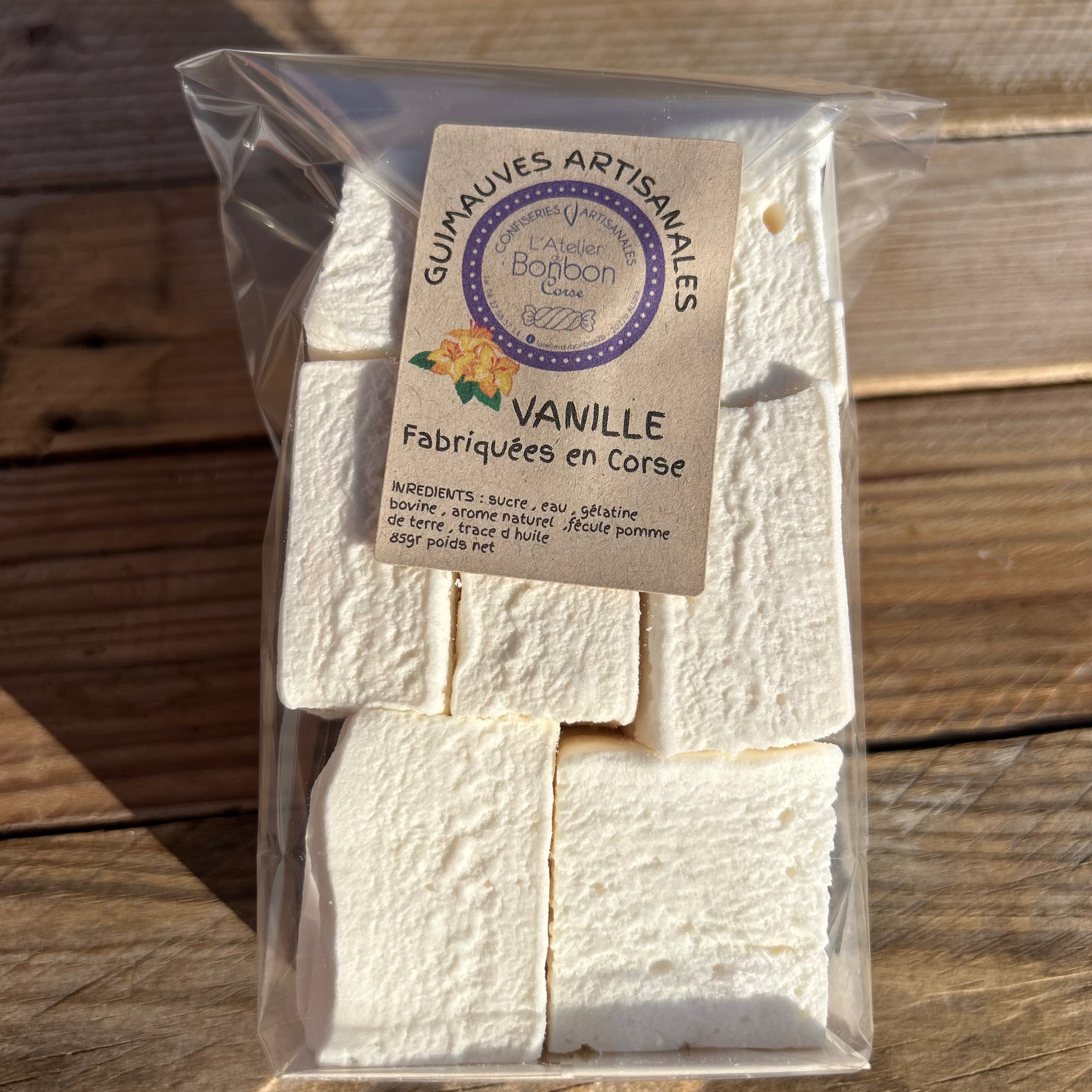 Guimauves artisanales - Vanille - 85g