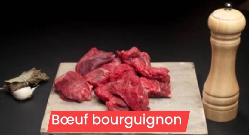Bourguignon de boeuf - 1kg
