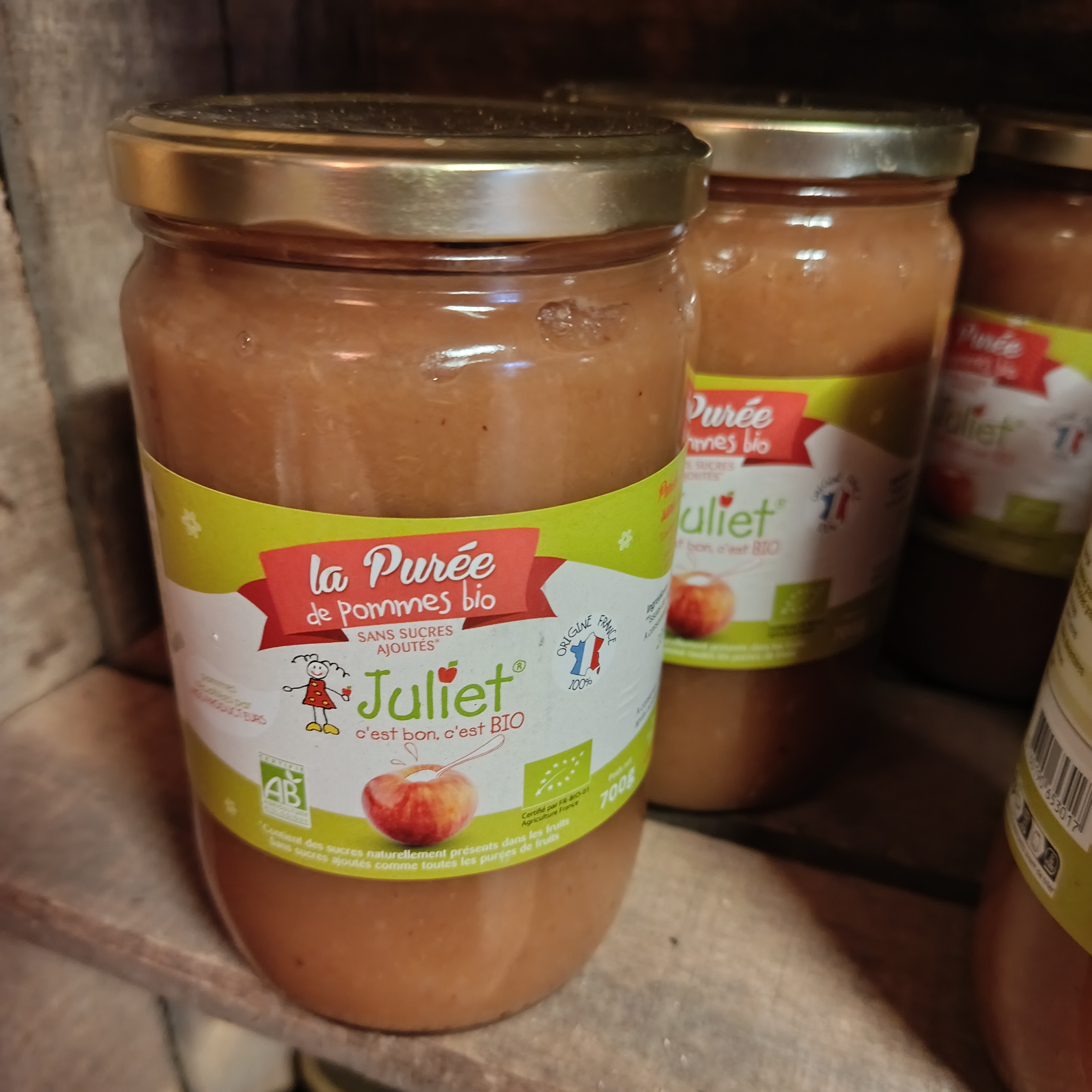 Purée de pommes Juliet