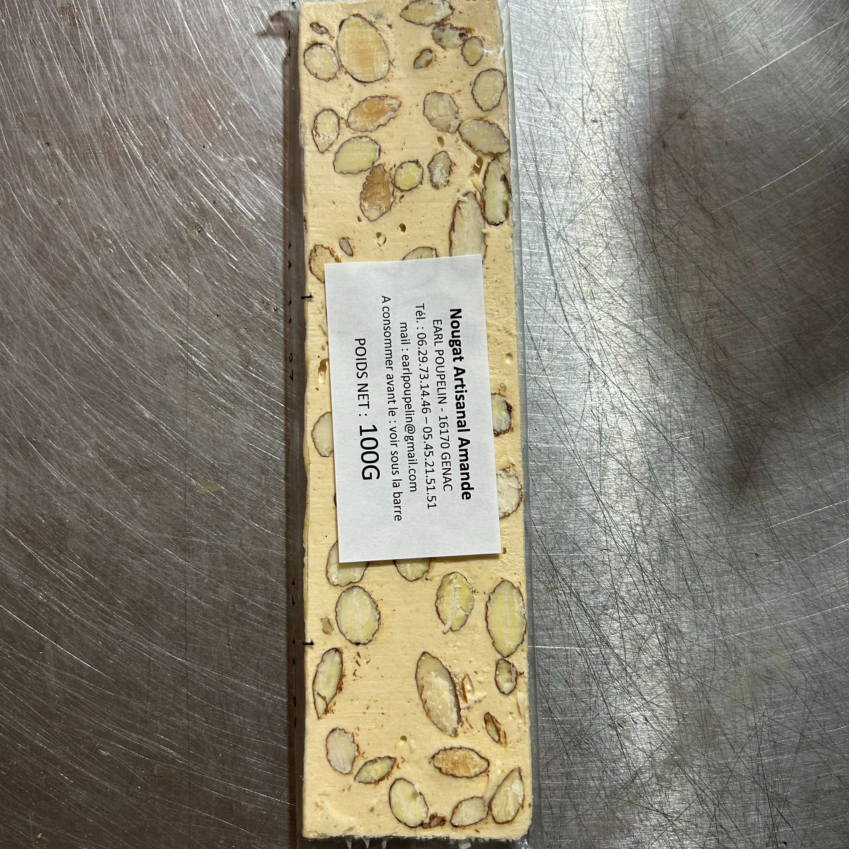 Barre De Nougat Amande