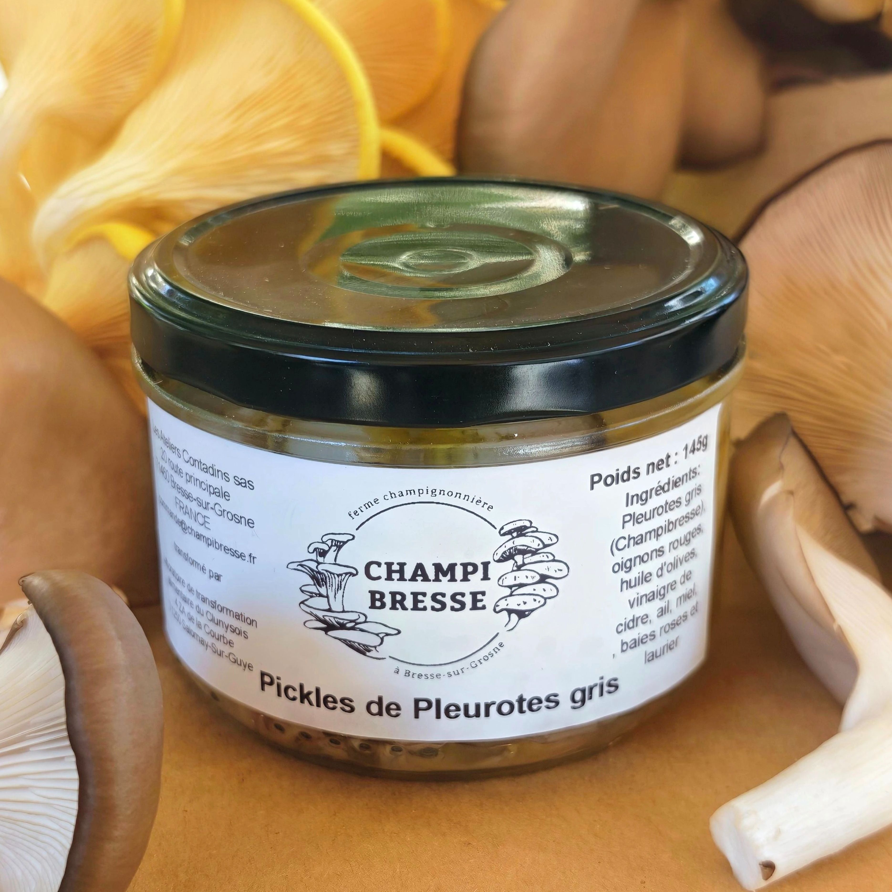 Pickles de Pleurotes