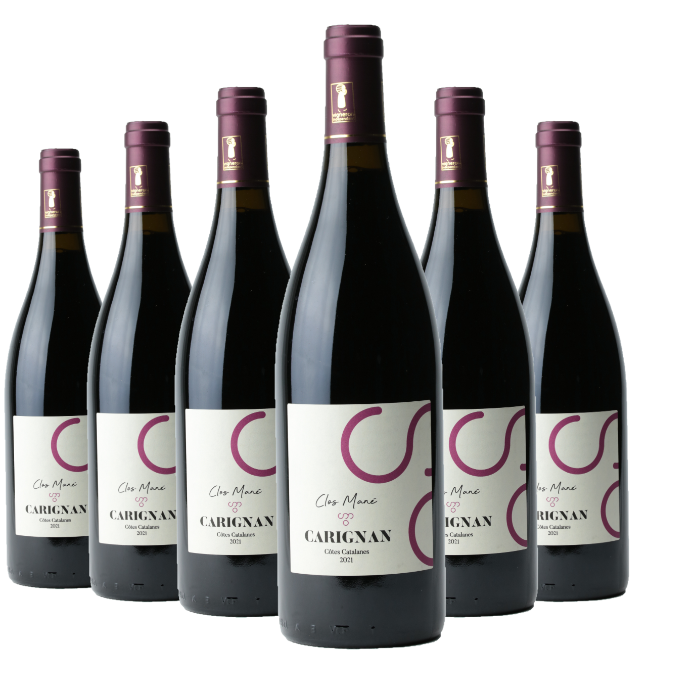 Carignan *2021* x6 - Vin rouge Bio IGP Côtes Catalanes