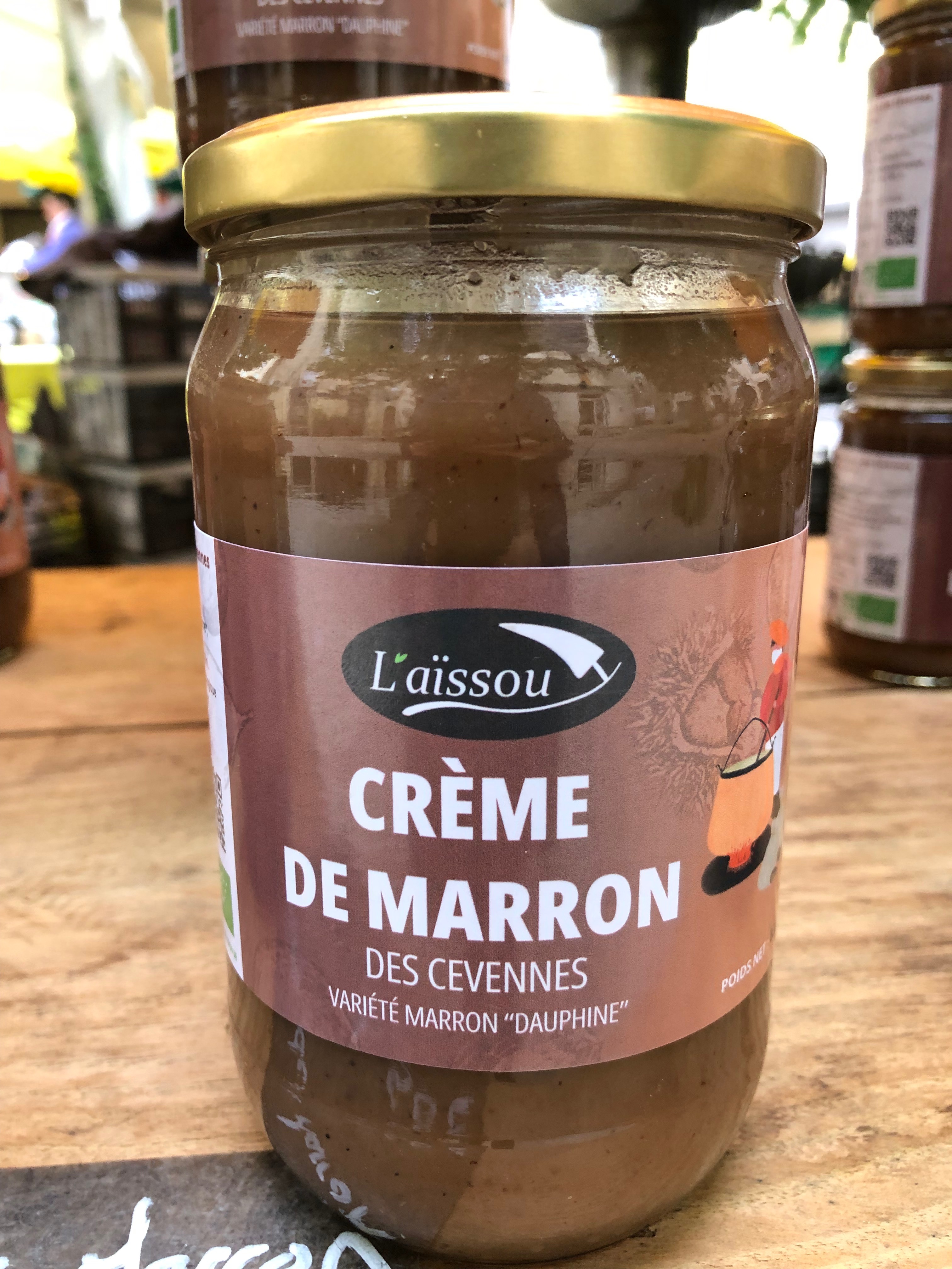 Crème de marron des Cévennes AOP - BIO