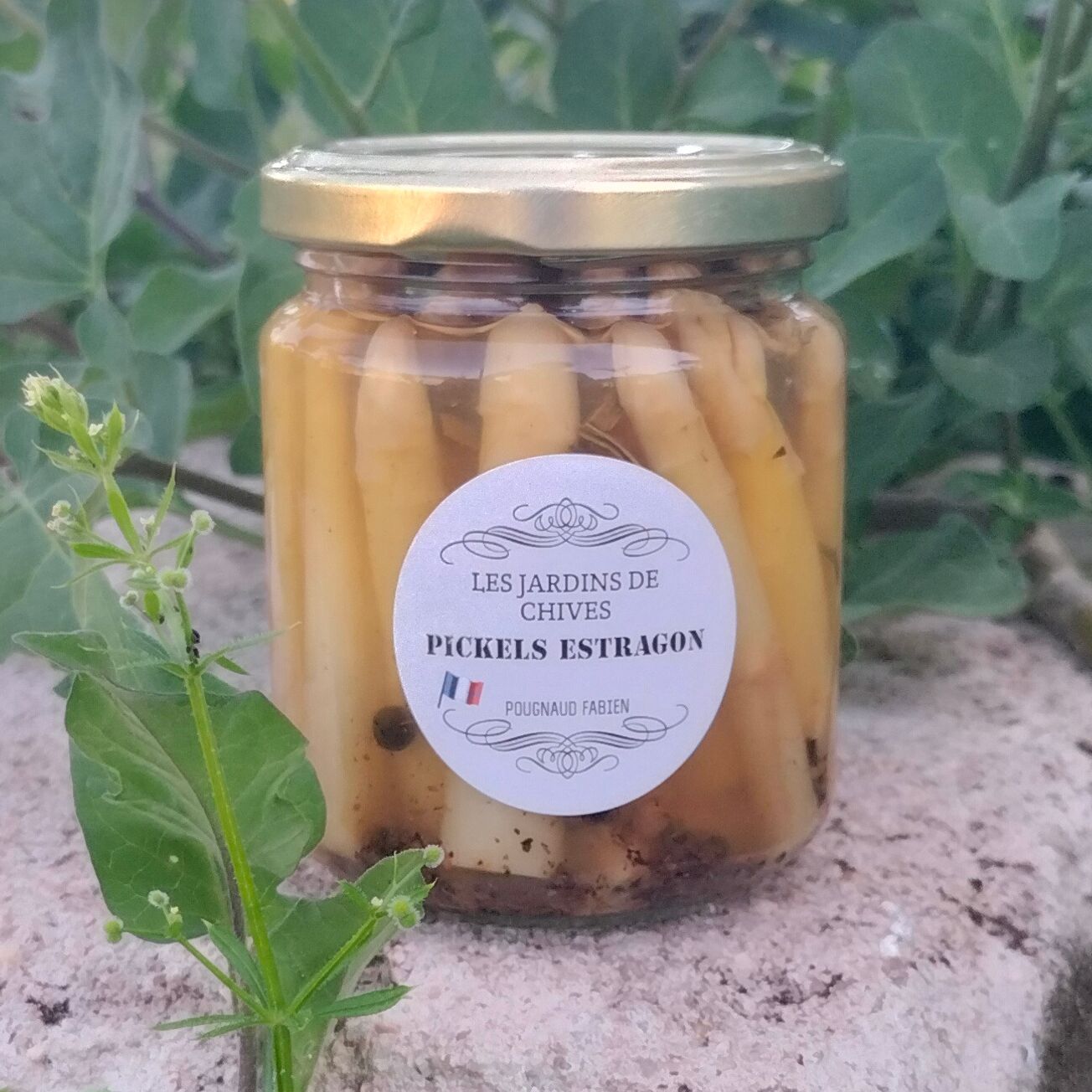 Pickles d'asperges estragon - 130g