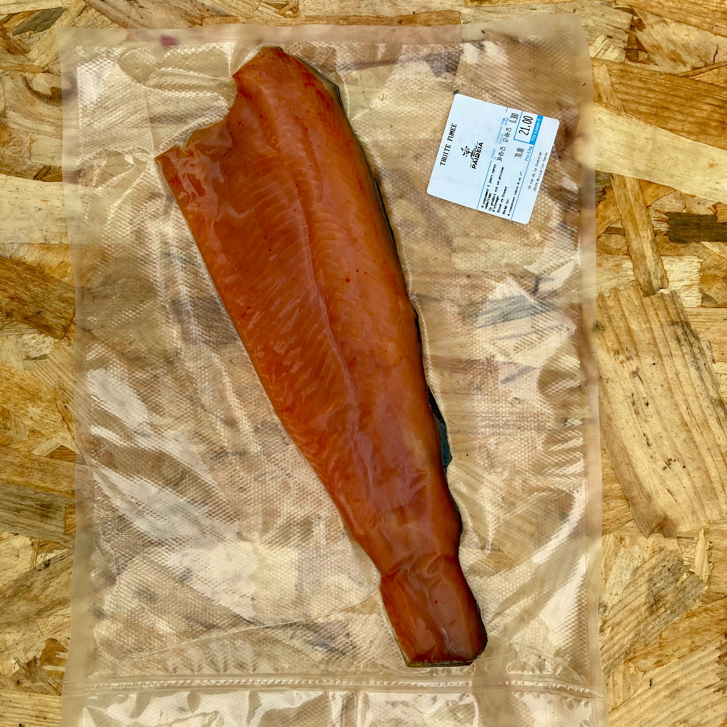 Truite fumée (100 à 150g) - 125g