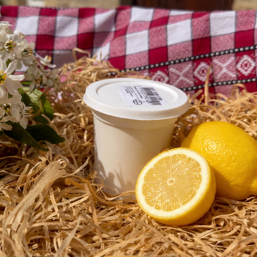 Yaourt au Lait de Chèvre Citron