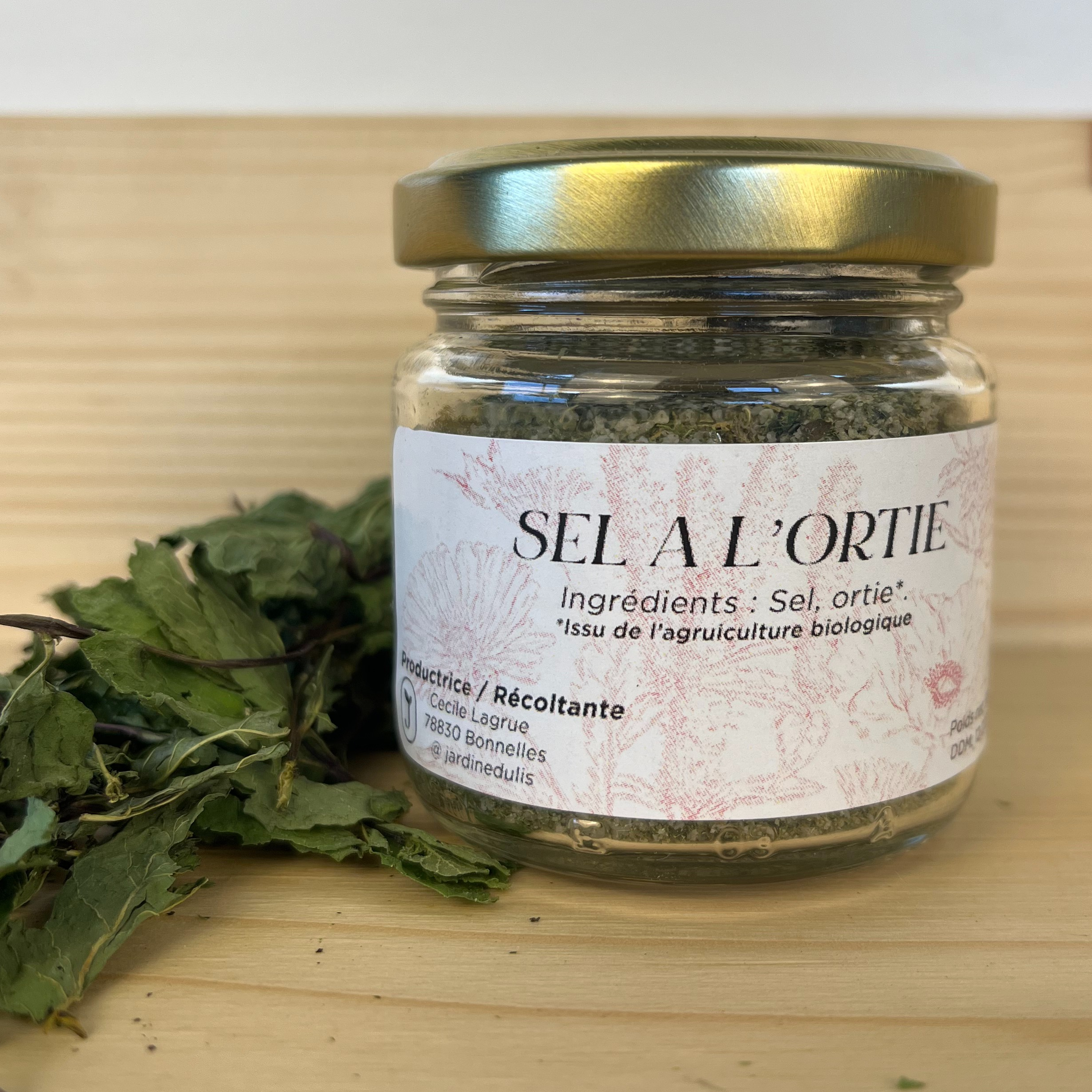 Sel aux herbes Ortie Bio - 50g