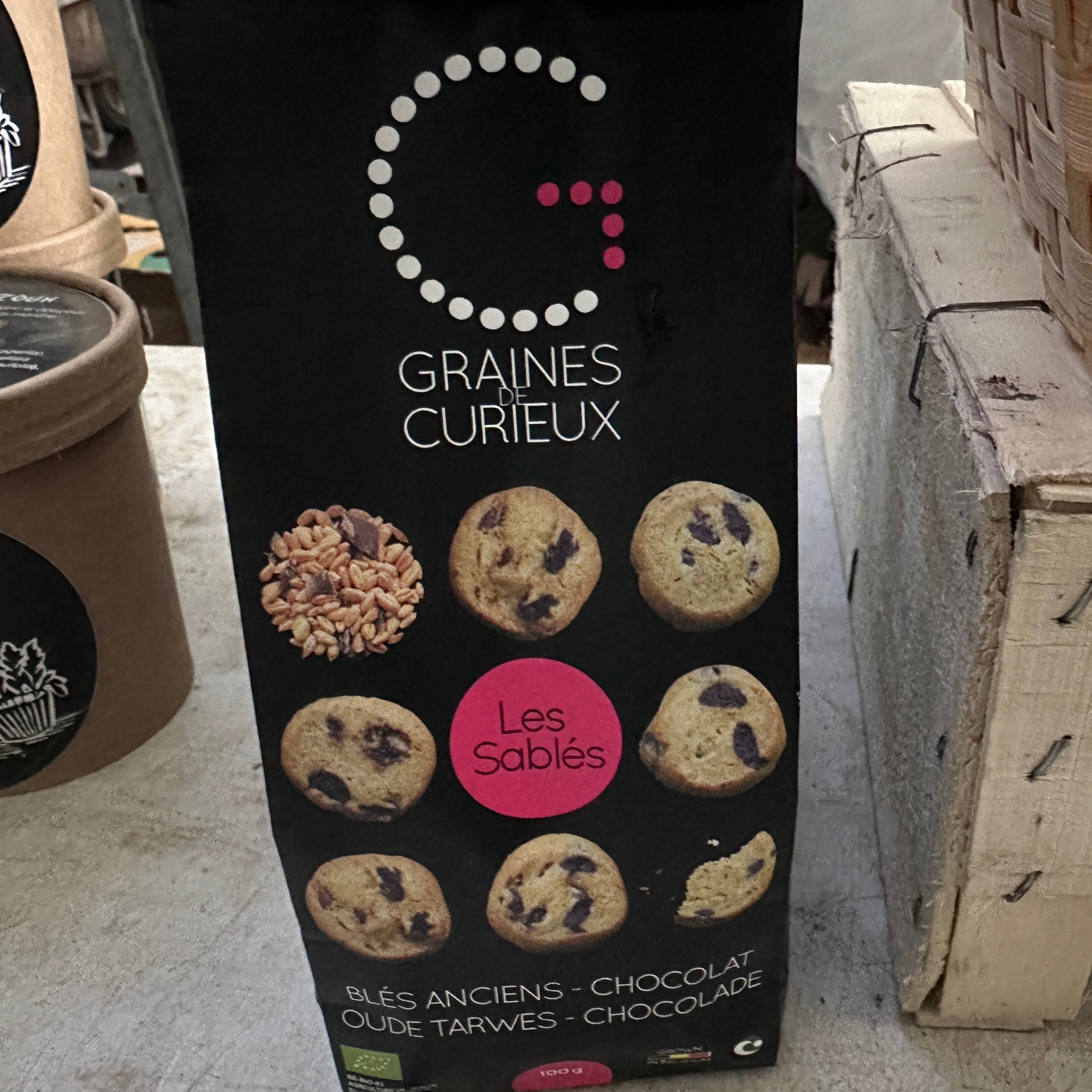 GDC Biscuit blés anciens - chocolat - 100g