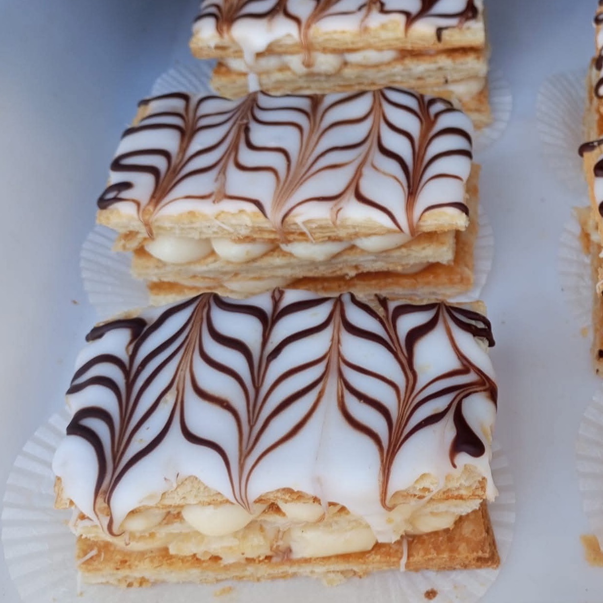 Mille feuilles individuels