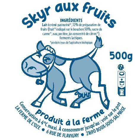 Skyr Abricot 500G