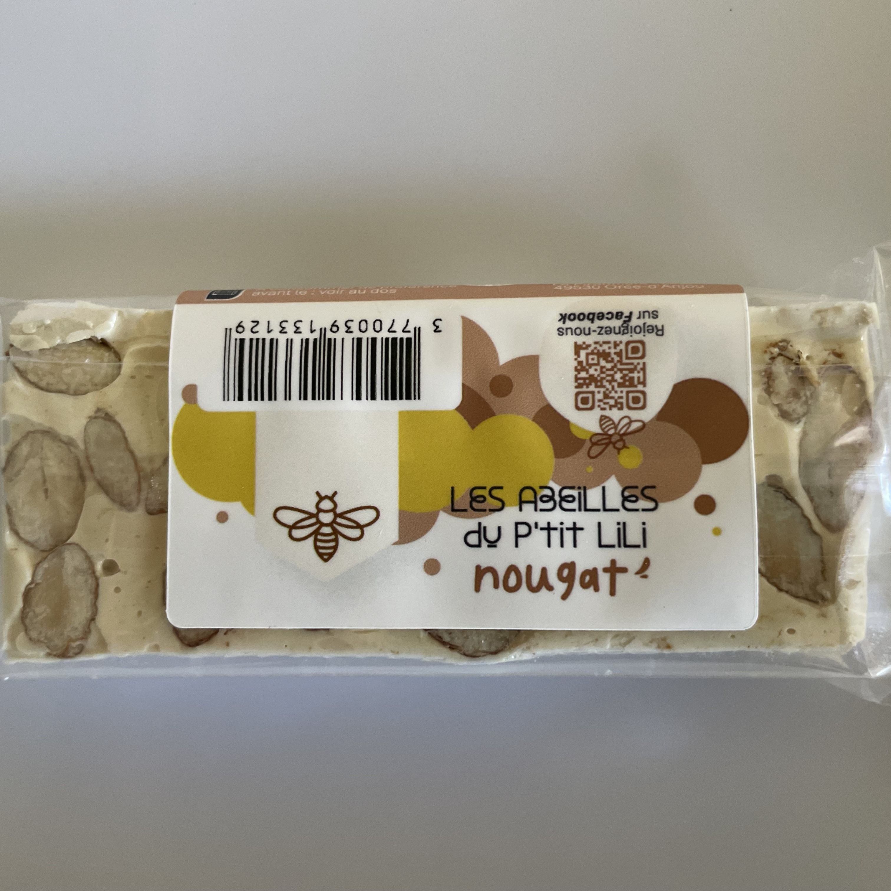 Nougat miel amandes