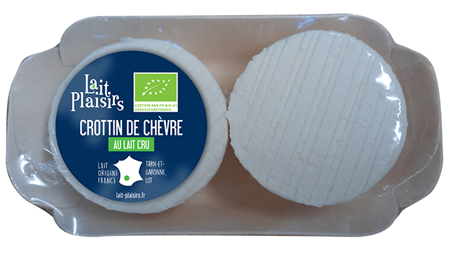 Crottin de chèvre au lait cru entier - 140g