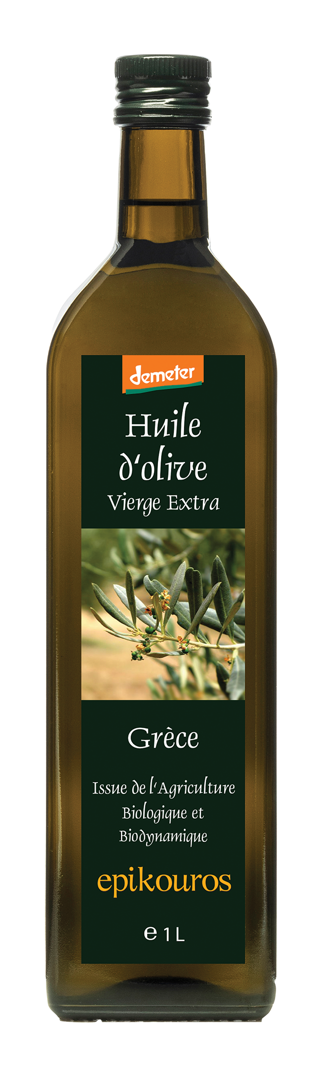 Huile d’olive DEMETER Vierge Extra - 1l