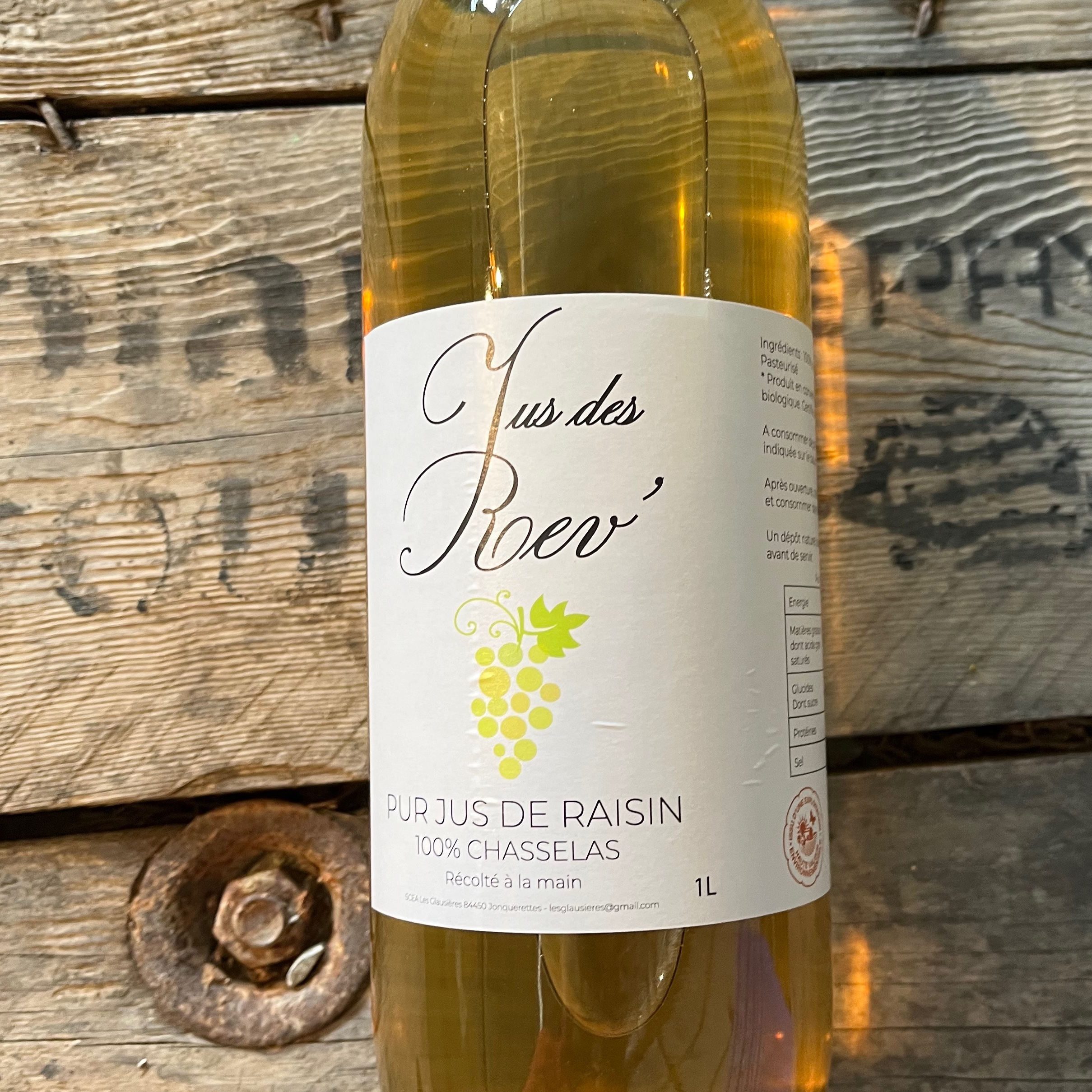 Jus raisin blanc - 1l