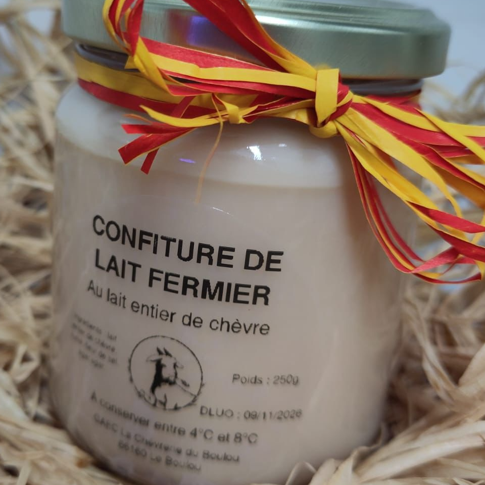 CONFITURE DE LAIT FERMIER