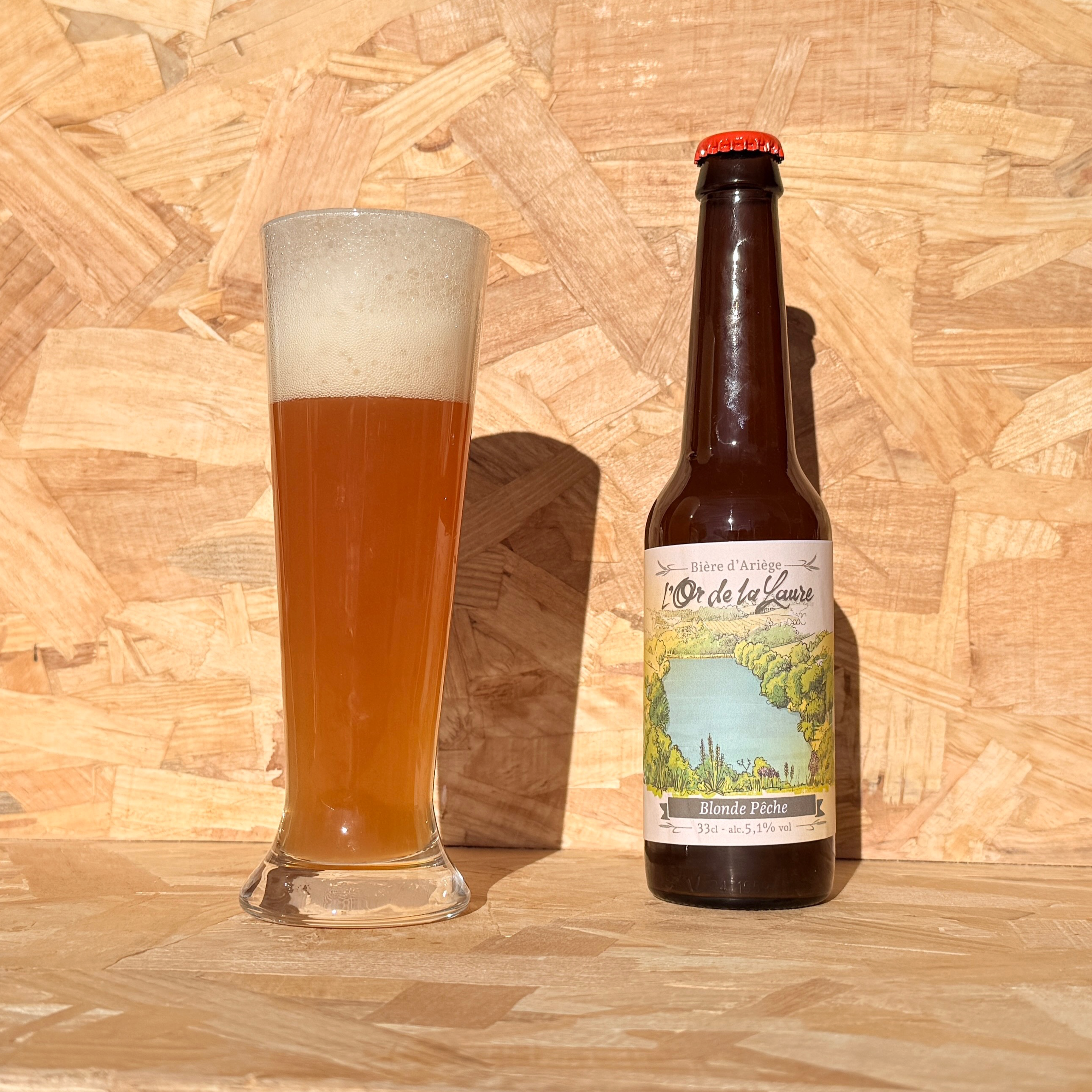 Blonde pêche 33 cl