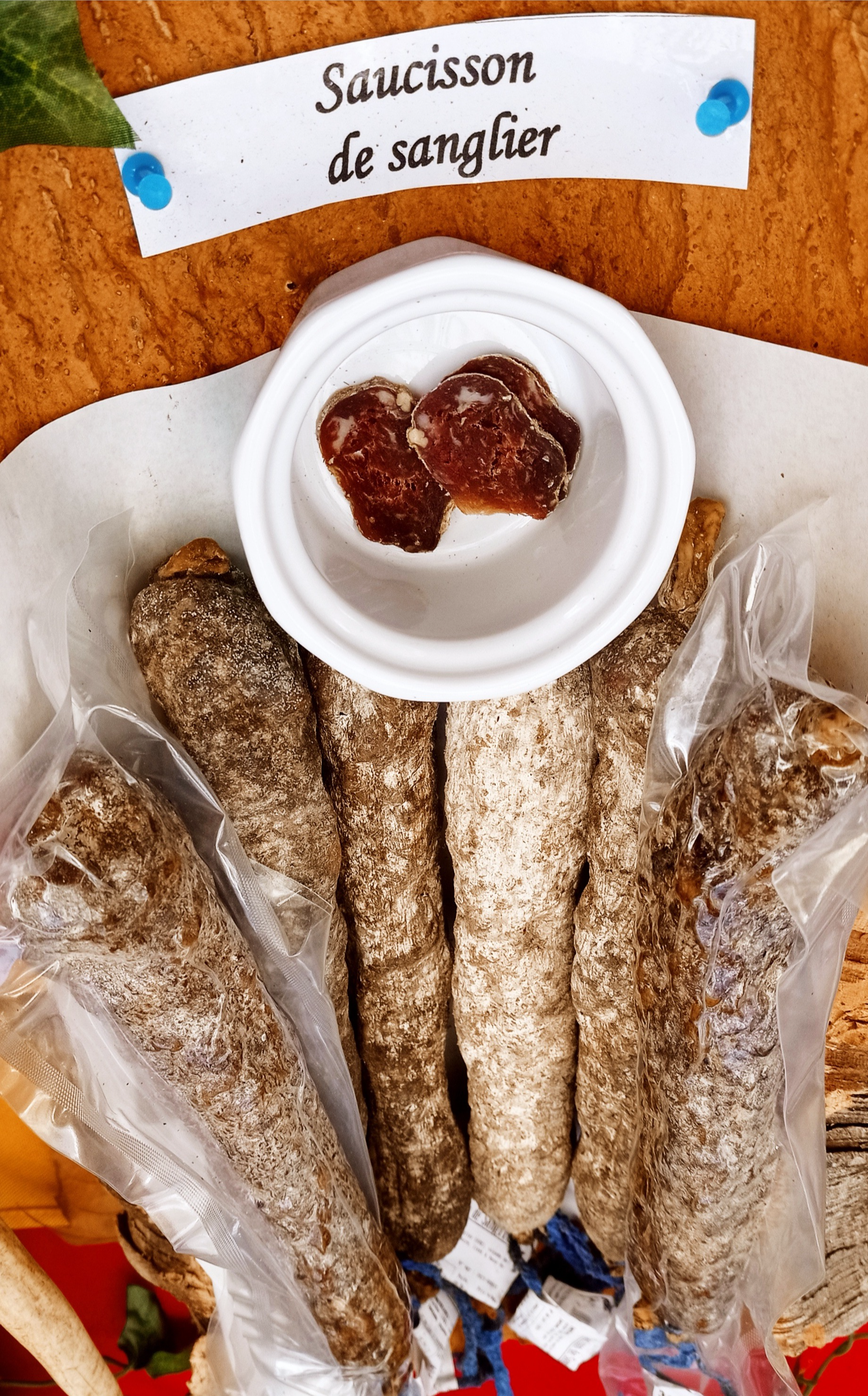 Saucisson de Sanglier - gros [240-280gr] - 260g