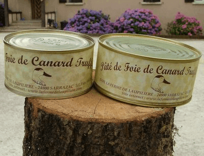 Pâté de Foie de Canard Truffé à 2% - Boîte de 270 gr
