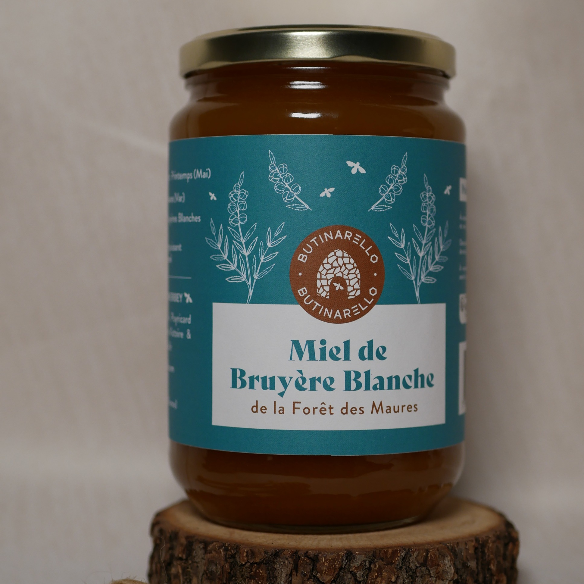 Miel de Bruyère Blanche BIO et IGP - 1 kg - 1kg