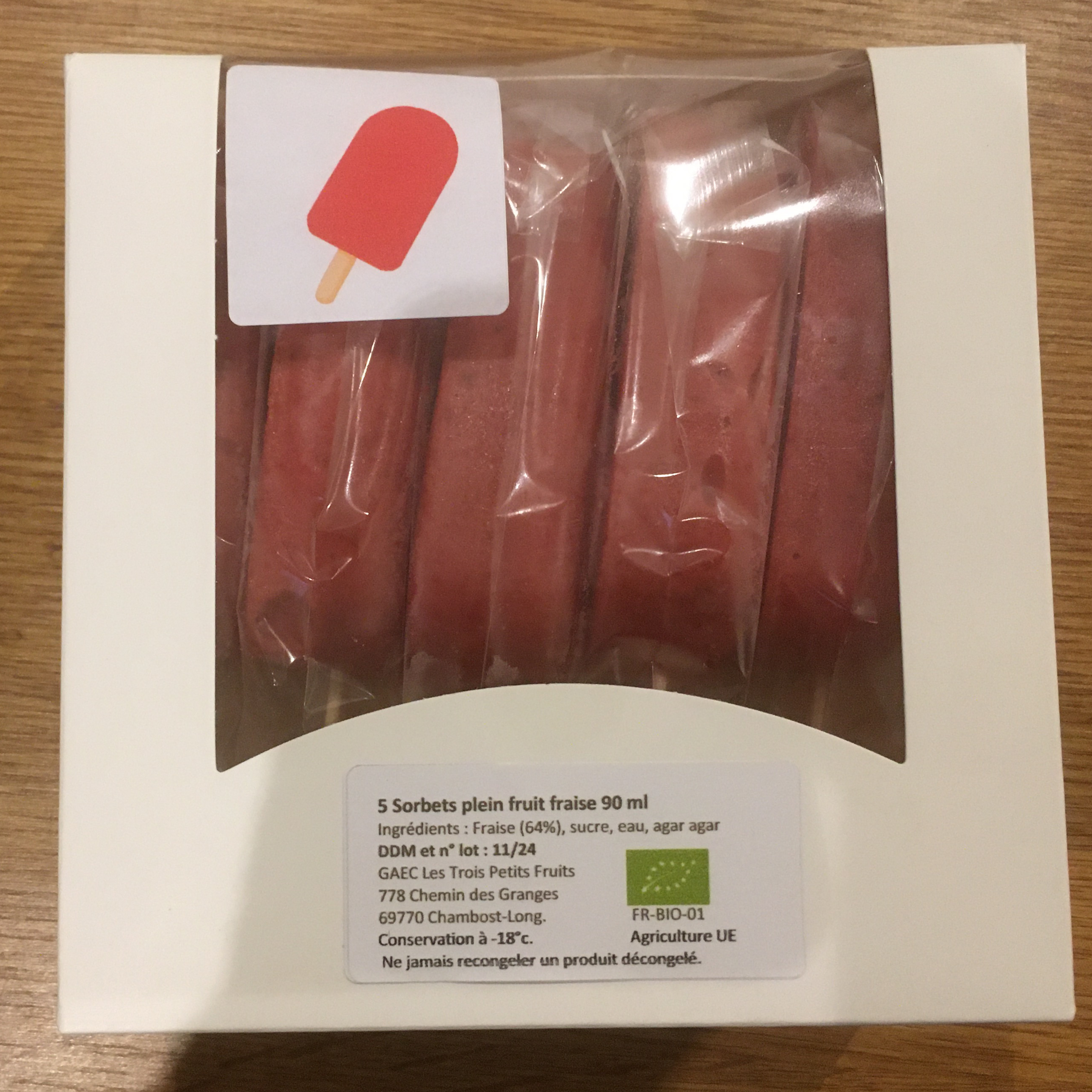 Sorbet verveine 100ml - 500g