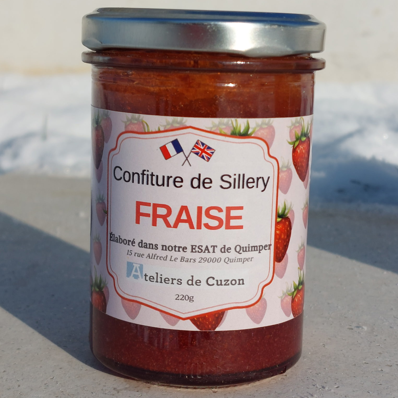 Confiture fraise - 220g
