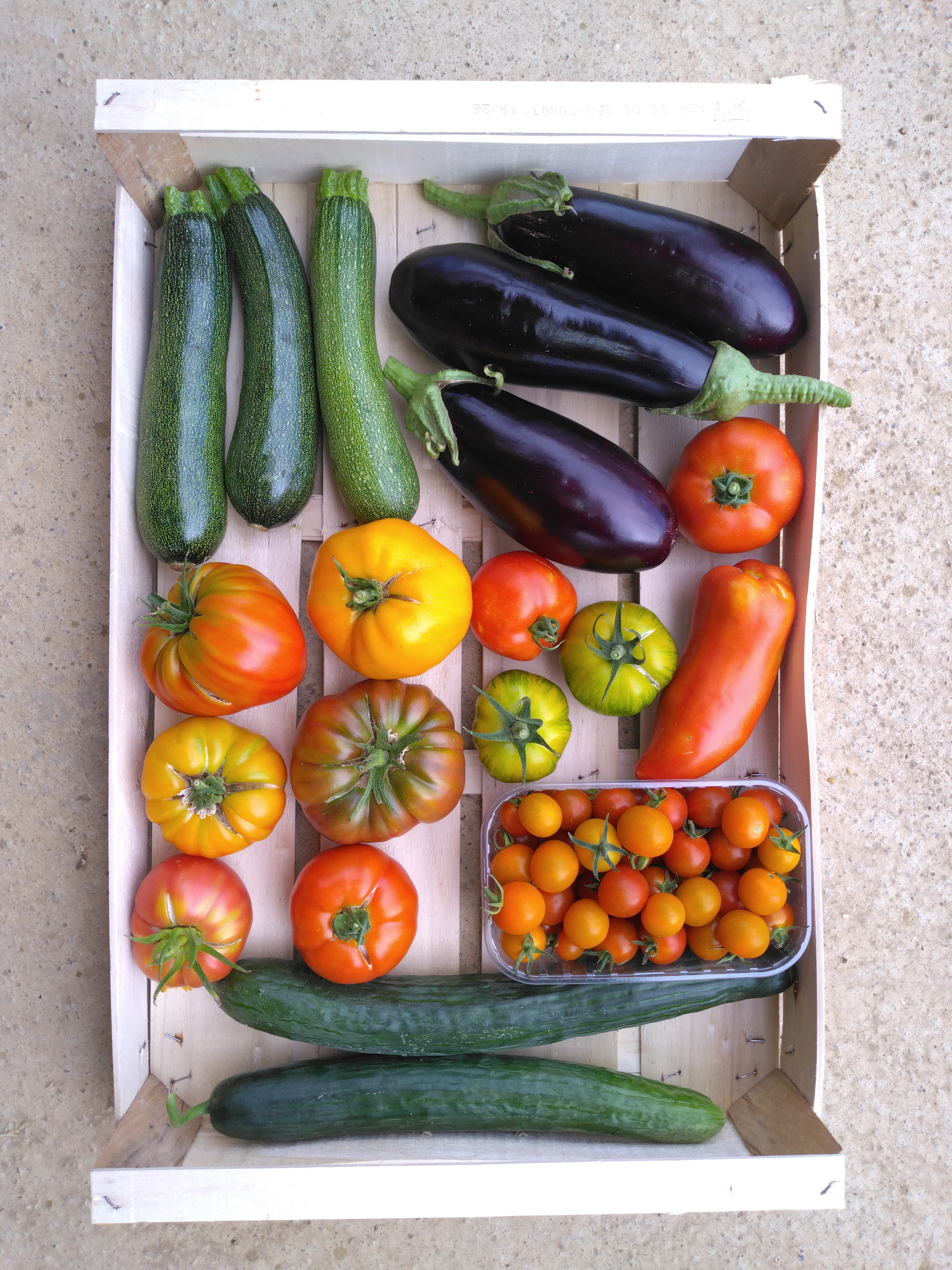 Panier de légumes 15€