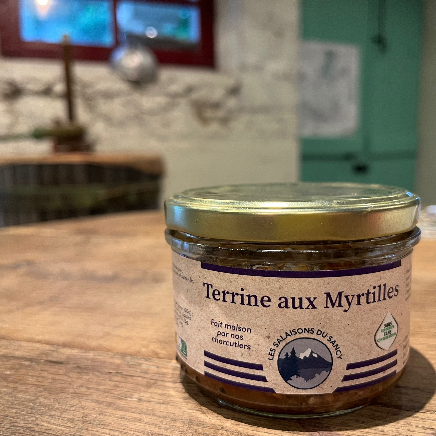 Terrine Porc Myrtilles - 190g - 190g