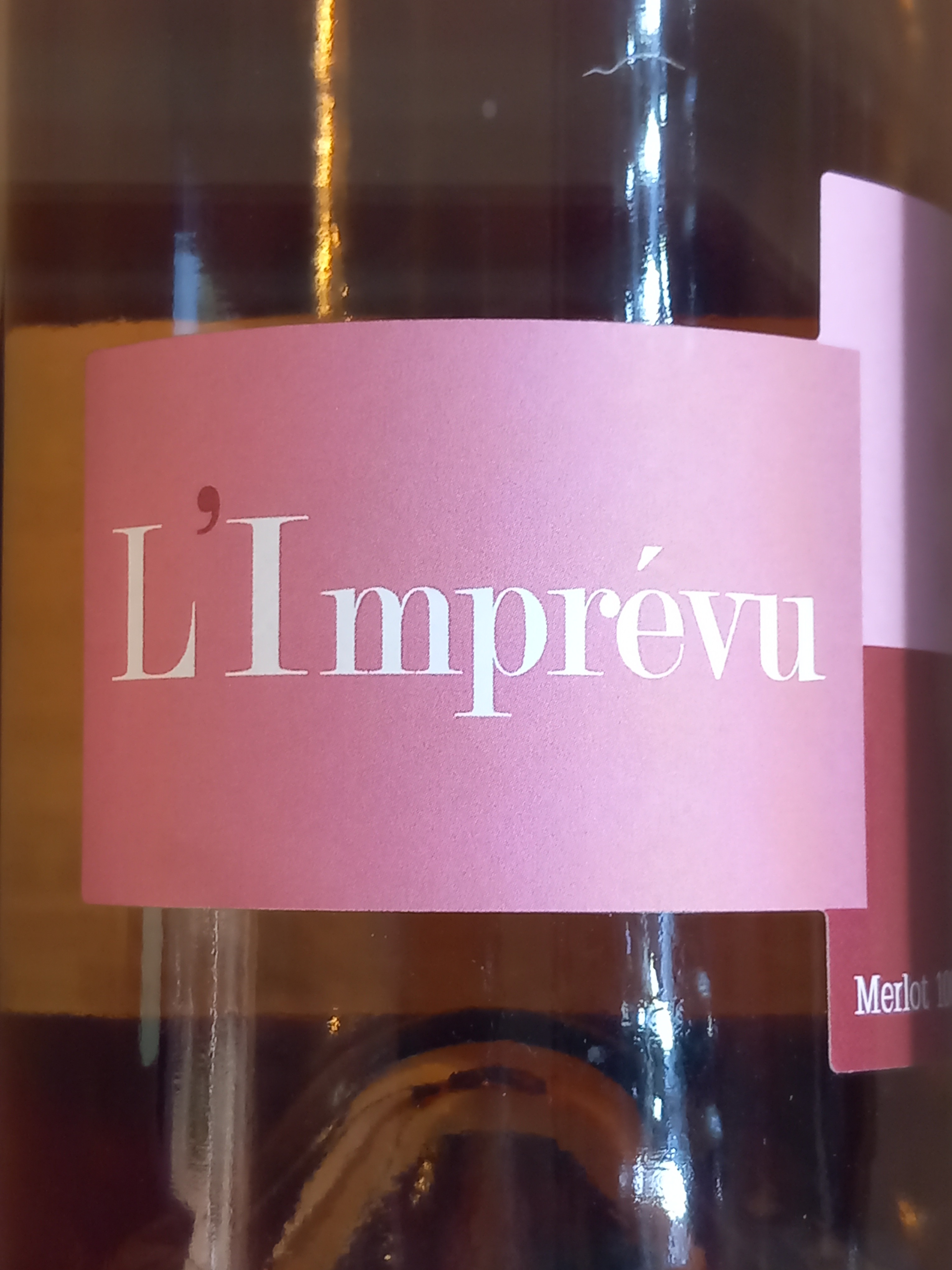 Rosé L'IMPRÉVU BIO - 0,75l