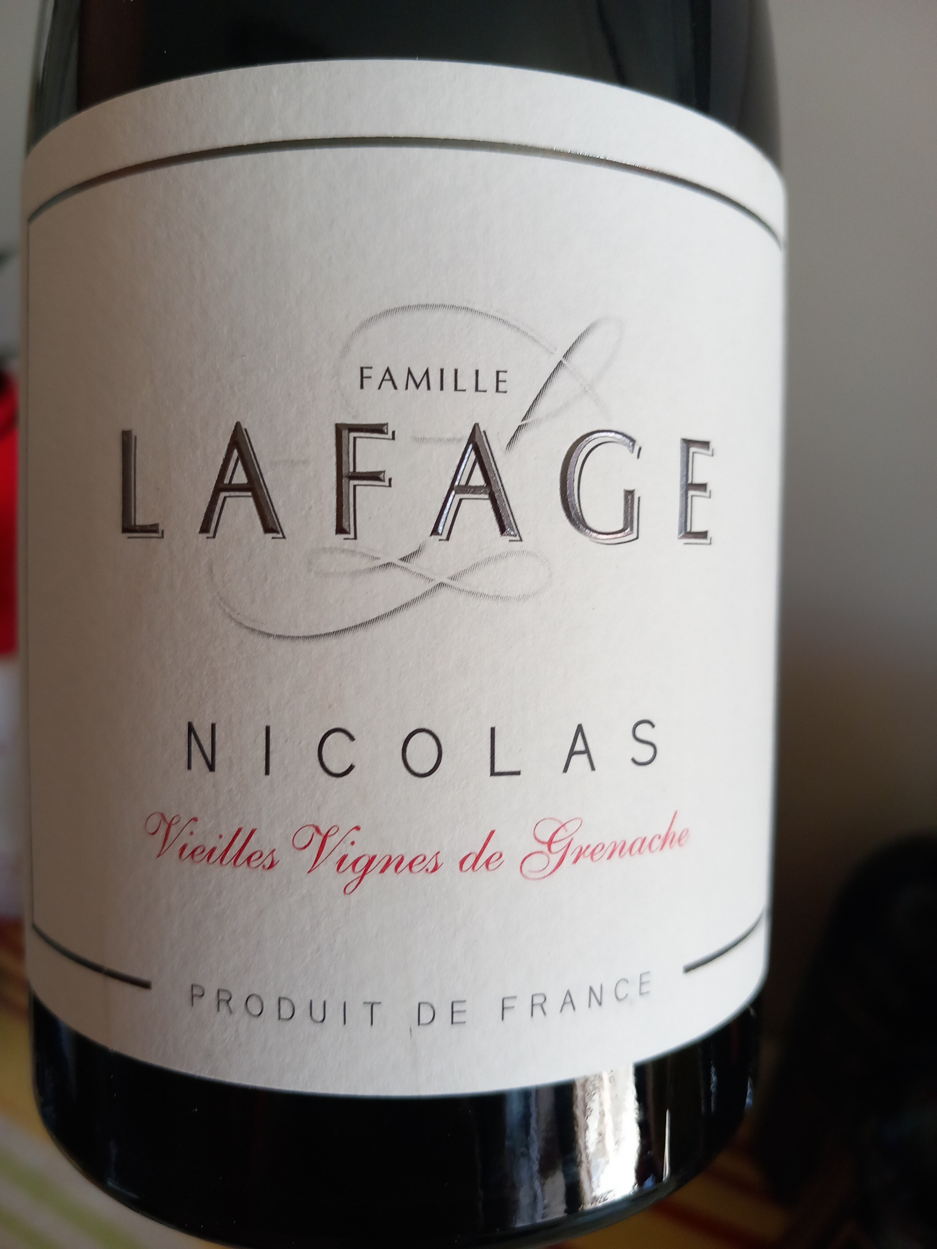Rouge NICOLAS - 0,75l