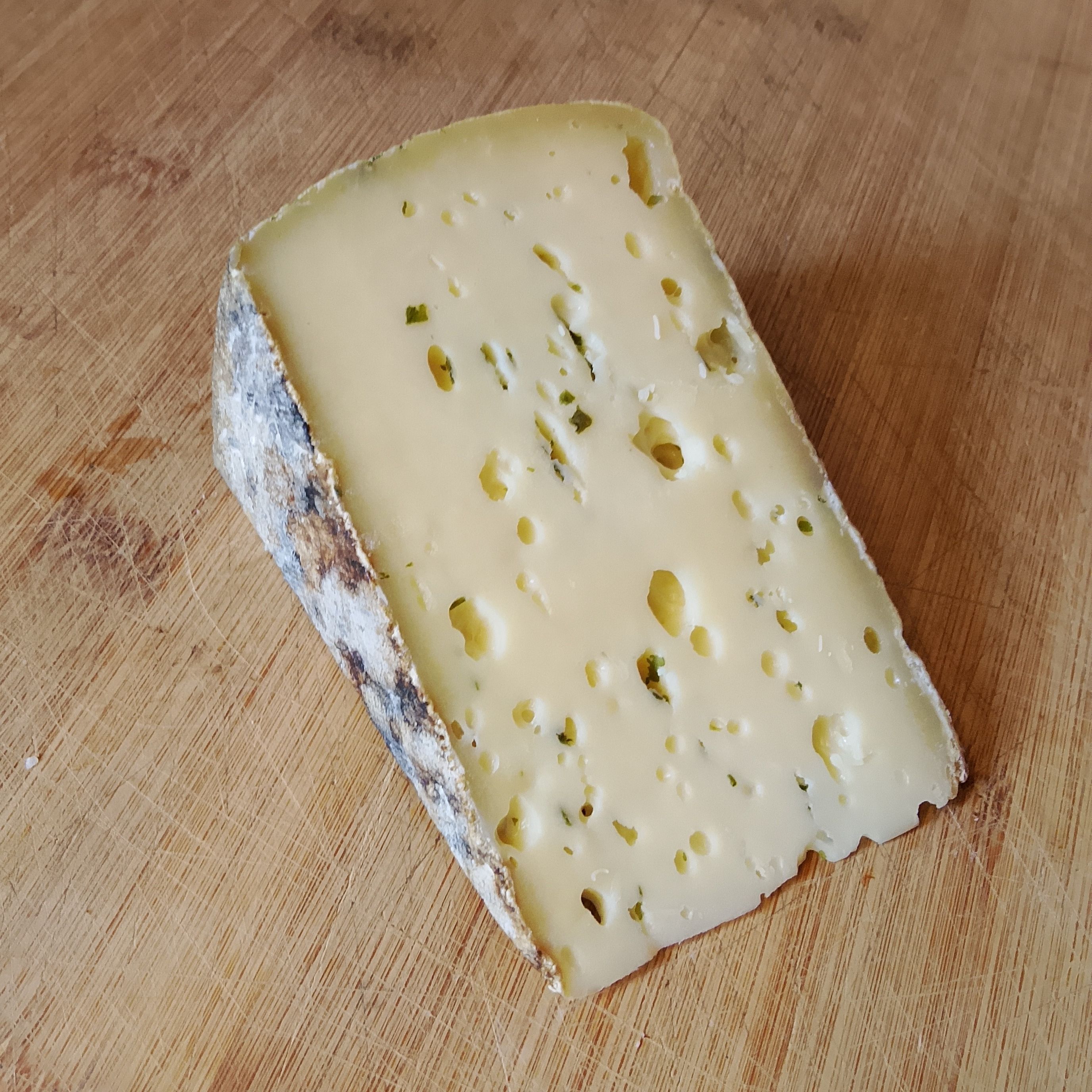 Tomme de vache à l'ail des ours - 250 g - Ferme Hazemann - 250g