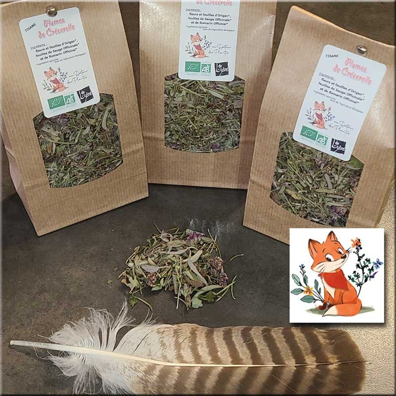 Sachet vrac Plumes de Crécerelle - 30g