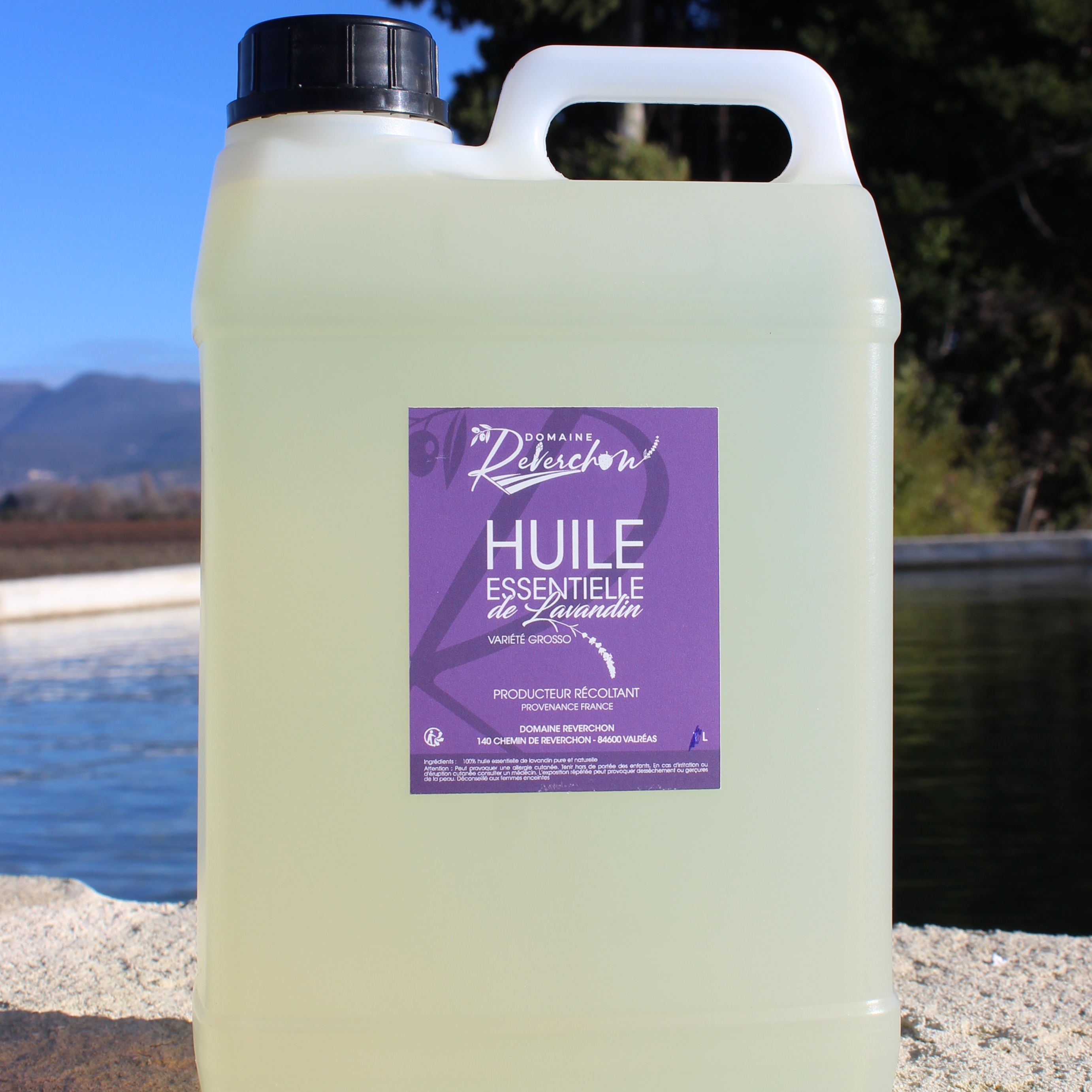 Huile essentielle de lavandin BIDON 3L