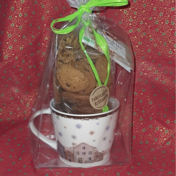 Tasse avec cookies