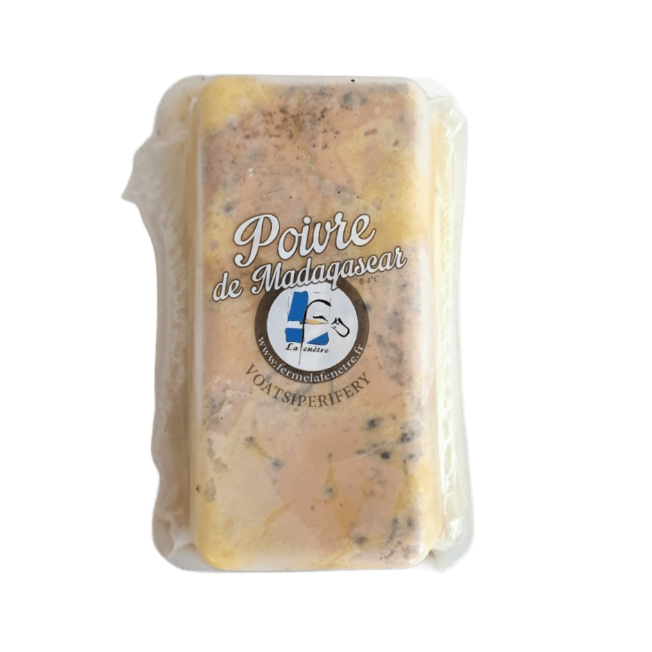 Foie Gras entier au POIVRE de MADAGASCAR - Mi-Cuit