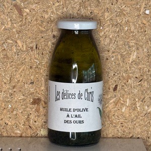 Huile D'olive à l'Ail des Ours 25cl - 250ml