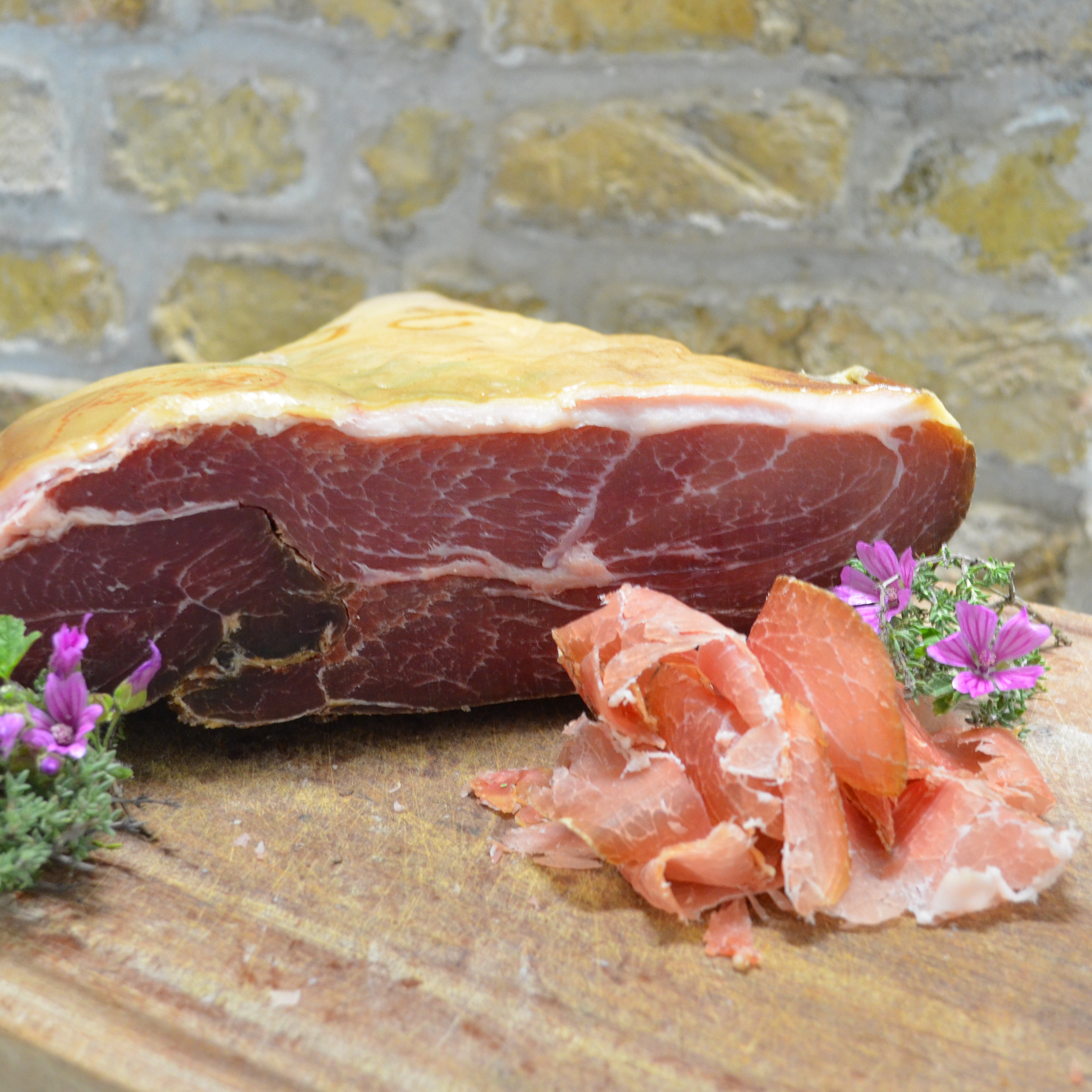 Chiffonade de jambon sec - 0,15kg